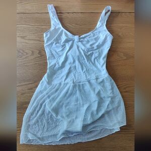 New York City Ballet By Danskin White Leotard Dress